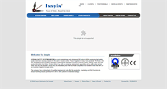 Desktop Screenshot of insyin.com